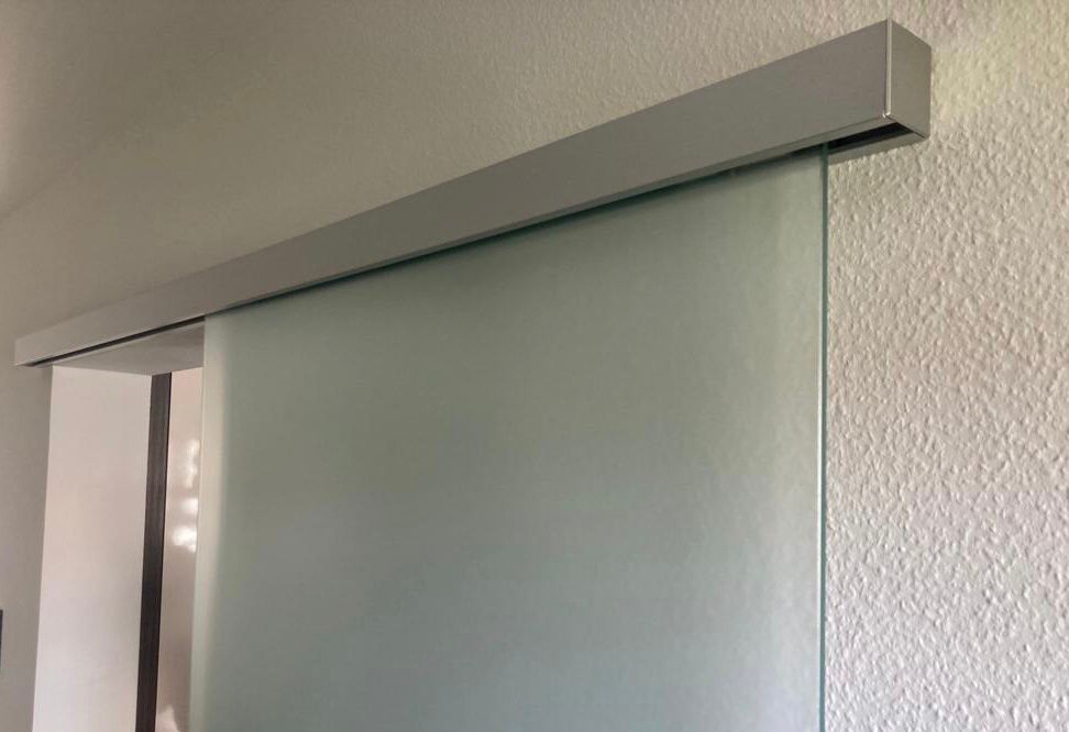 Individuelle Duschkabine aus Glas